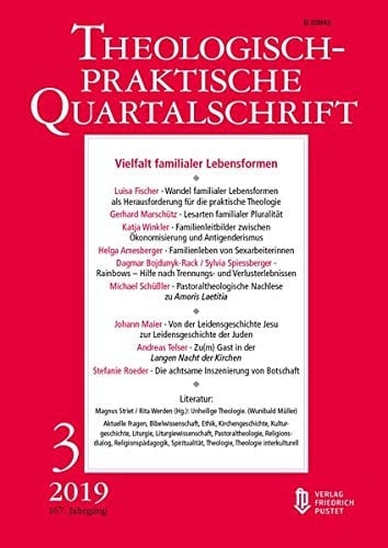 Vielfalt familiarer Lebensformen Theologisch-praktische Quartalschrift 3/2019