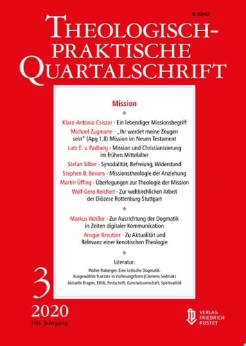 Mission Theologisch-praktische Quartalschrift 3/2020