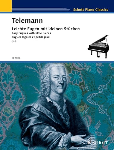 Easy Fugues with little Pieces for Piano
