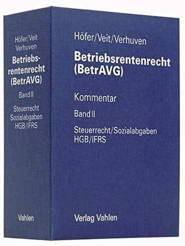 Gesetz zur Verbesserung der betrieblichen Altersversorgung Steuerrecht unter Berücksichtigung der betrieblichen Altersversorgung im handelsrechtlichen Jahresabschluß und deren Einfluß auf Beitragspflichten in der Sozialversicherung sowie der Rückstellungsfähigkeit von Jubiläumsverpflichtungen