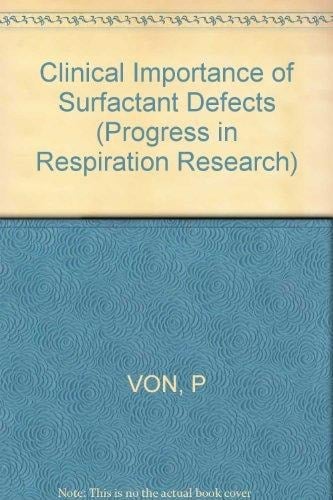 Clinical Importance of Surfactant Defects