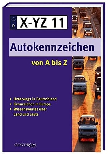 Autokennzeichen von A bis Z