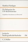 Aktuelle Rechtsfragen des Sports Tübinger Begegnung : Dialog zwischen der Juristischen Fakultät der Universität Tübingen und Richtern Bundesgerichtshofs