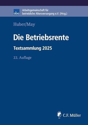 Die Betriebsrente Textsammlung 2025