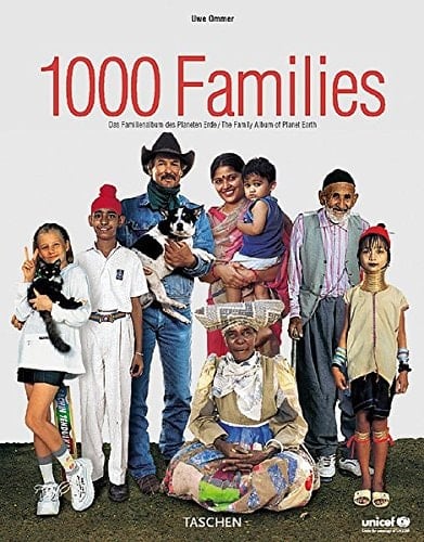 1000 Families L'Album de famille de la planète Terre, édition trilingue français-anglais-allemand