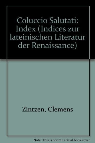 Coluccio Salutati Index