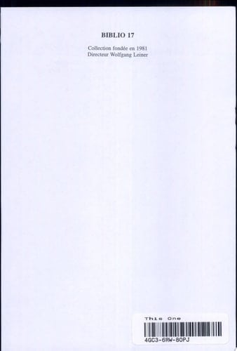 L'Afrique au XVIIe siècle, mythes et réalités actes du VIIe colloque du Centre international de rencontres sur le XVIIe siècle, Tunis, 14-16 mars 2002