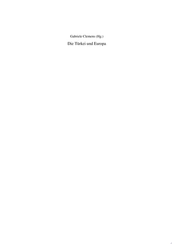 Die Türkei und Europa