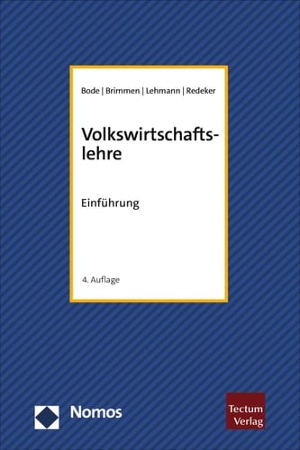 Volkswirtschaftslehre Einführung