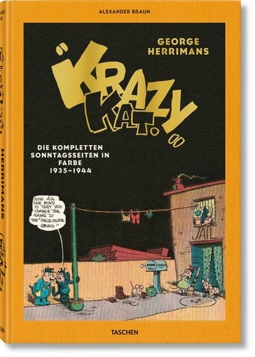 George Herrimans Krazy Kat die kompletten Sonntagsseiten in Farbe 1935-1944