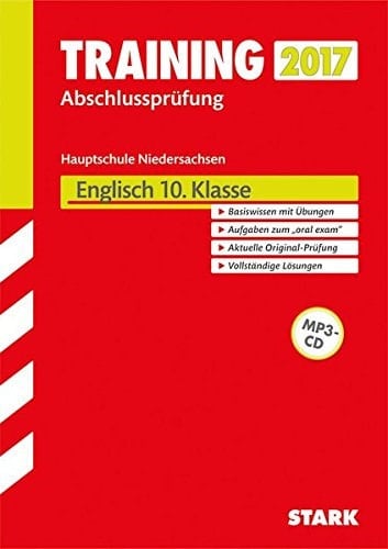 Training Abschlussprüfung Hauptschule Niedersachsen - Englisch, mit CD