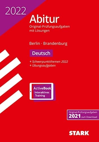 STARK Abiturprüfung Berlin/Brandenburg 2022 - Deutsch