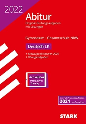 STARK Abiturprüfung NRW 2022 - Deutsch LK