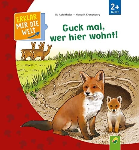Guck mal, wer hier wohnt! Erklär mir die Welt! Klappenbuch für Kinder ab 2 Jahren