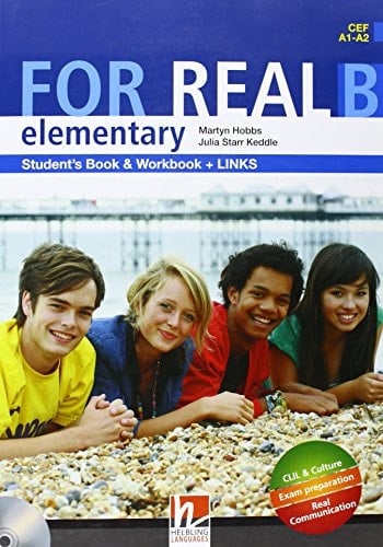 For Real Elementary Student Book B with Audio CD's( CEF A2 -B1 )