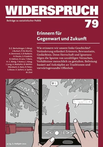 Widerspruch 79 Erinnern für Gegenwart und Zukunft