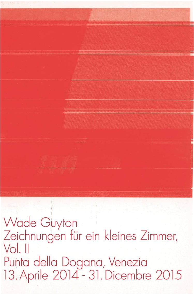 Wade Guyton: Punta della Dogana, Venezia, 13. Aprile 2014-31. Dicembre 2014