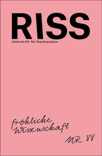RISS NR. 88 - Fröhliche Wissenschaft