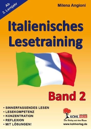 Italienisches Lesetraining - Ab 3. Lernjahr