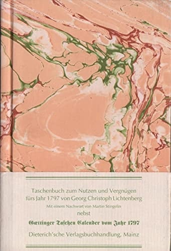Göttinger Taschen Calender Für das Jahr ... 1797