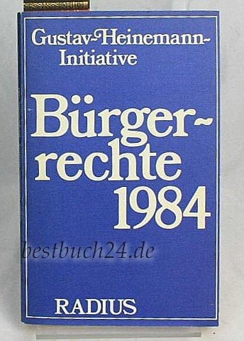 Bürgerrechte 1984 (Radius Bücher) (German Edition)