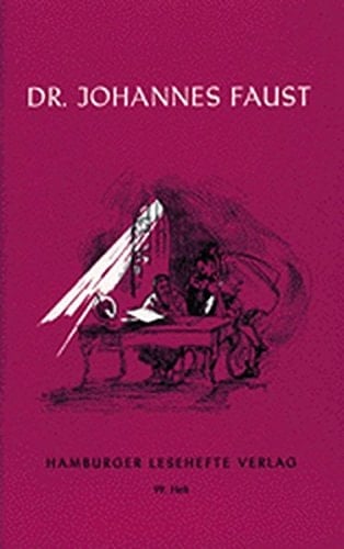 Dr. Johannes Faust ein Puppenspiel in vier Aufzügen