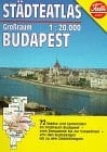 Budapest és környéke városatlasz 1:20.000 ; [72 Städte und Gemeinden im Grossraum Budapest - vom Donauknie bis zur Csepelinsel - von den Budabergen bis zu den Gödöllö̋hügeln]