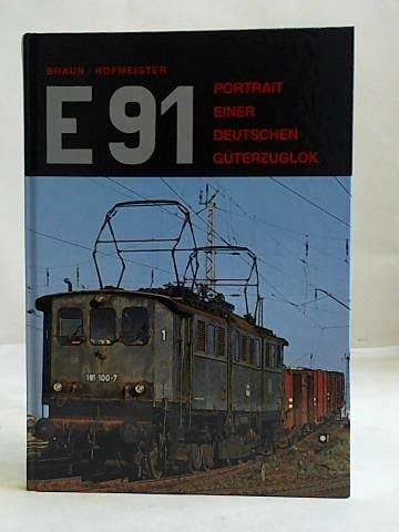 E 91 Portrait e. dt. Güterzuglok