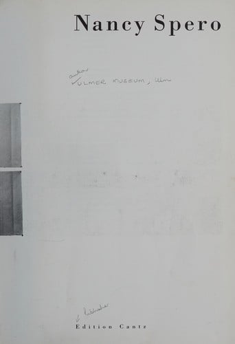 Nancy Spero: Woman Breathing