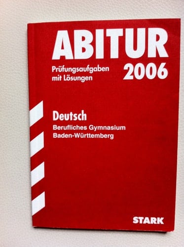 Deutsch, Berufliches Gymnasium Baden-Württemberg
