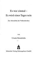 Es war einmal--es wird eines Tages sein