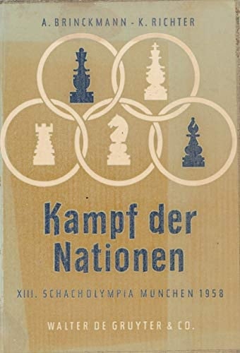 Kampf der Nationen XIII. Schacholympia München 1958