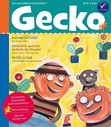 Gecko Kinderzeitschrift Band 55 Die Bilderbuch-Zeitschrift