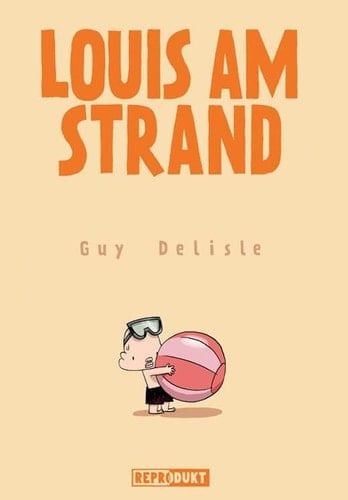 Louis am Strand