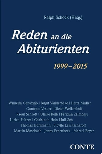 Reden an die Abiturienten (1999-2015)