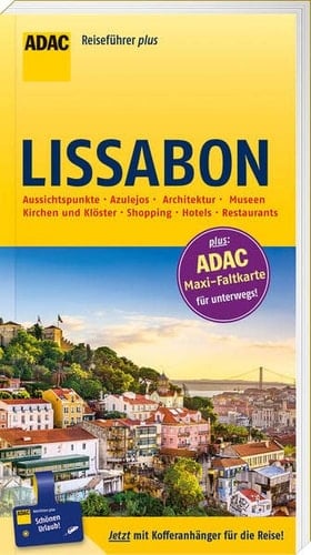 ADAC Reiseführer plus Lissabon mit Maxi-Faltkarte zum Herausnehmen
