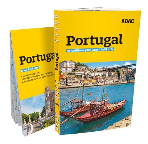 ADAC Reiseführer plus Portugal mit Maxi-Faltkarte zum Herausnehmen