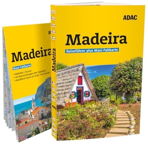 ADAC Reiseführer plus Madeira und Porto Santo Mit Maxi-Faltkarte und praktischer Spiralbindung
