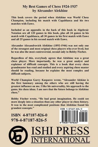 My Best Games of Chess 1924-1937