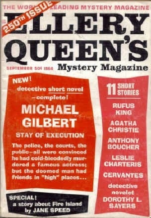 Ellery Queen's Mystery Magazine, September 1964 (Vol. 43, no. 9)