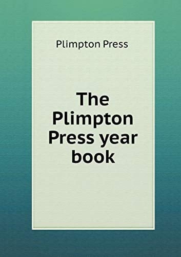 The Plimpton Press Year Book