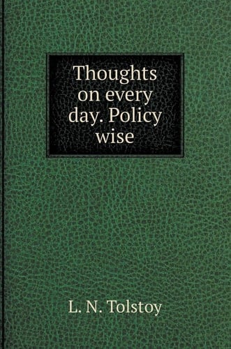 Thoughts on every day. Policy wise (Russian Edition)