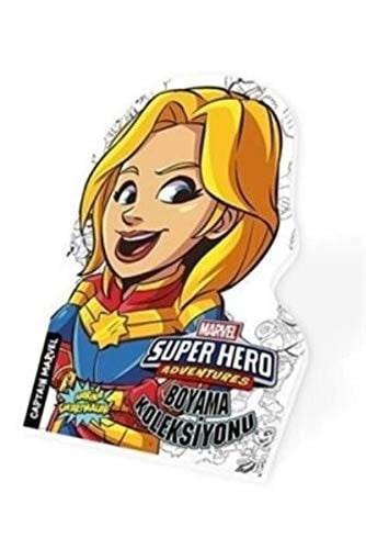 Captan Marvel - Marvel Süper Kahramanlar Boyama Koleksiyonu