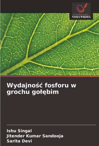 Wydajność fosforu w grochu gołębim