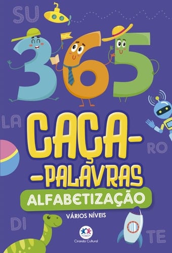 livro 365 caca palavras alfabetizaco