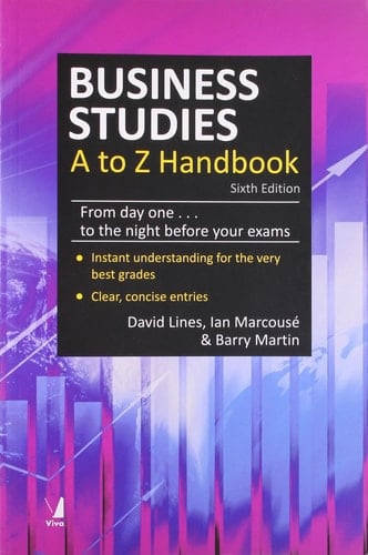 Business Studies, A-Z Handbook, 6/e