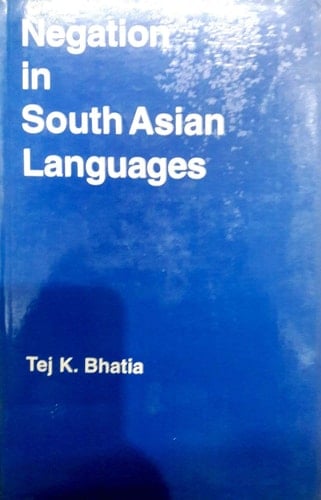 Negation in South Asian languages