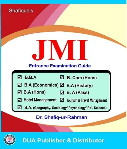 B.B.A/ B.Com/ B.A.C.A/ B.A.(Eco), B.A. (Hons) guide for Jamia Millia Islamia