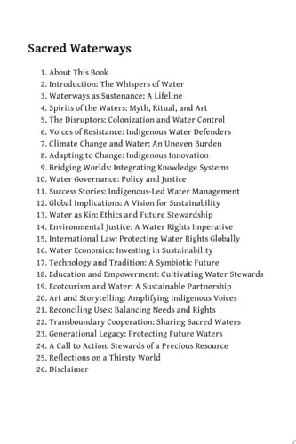 Sacred Waterways