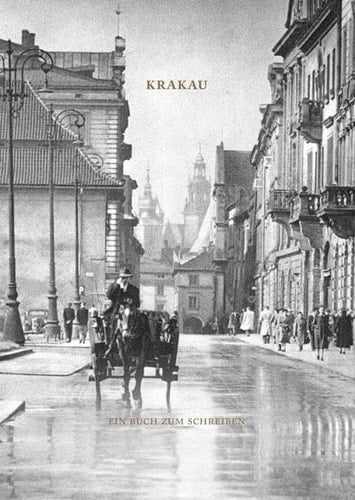 Krakau ein Buch zum Schreiben